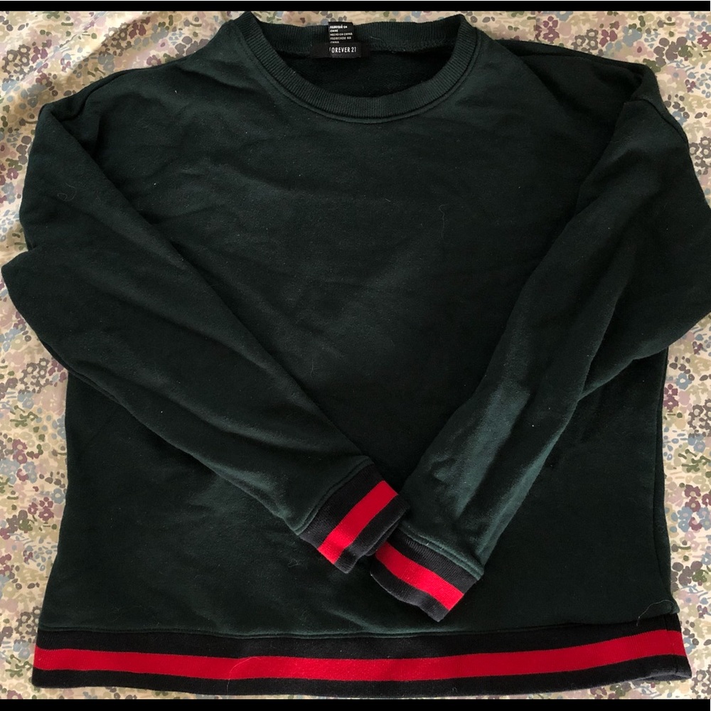 Green and Red Long Sleeve